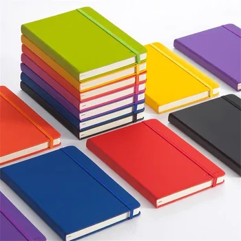 160 Stránok Notebook A6 Krásne Vrecká Mini Prenosné Notebooky Firemné Tlačoviny Hrubé Žena Malé Časopis Pre Školy Týždenný
