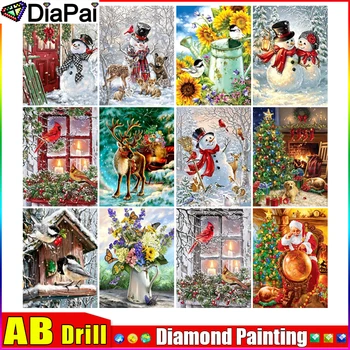 DIAPAI AB 5D Diy Diamond Maľovanie Cross Stitch 