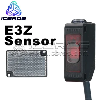 E3Z Infračervené Optické Prepínanie Senzor E3Z-T61 E3Z-T81 E3Z-R61 E3Z-D81 E3Z-D62 E3Z-R81 E3Z-D82 E3Z-D61 Bežne Otvorené, 24V