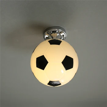 futbal, Stropný luster Obývacia izba dekor Stropné lampy, detské izby Stropné svietidlo domáce dekorácie Spálňa led svetlá