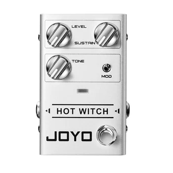 JOYO R-25 Hot Čarodejnice 2 Režimy Fuzz Pedál Elektrická Gitara Jednom Bloku Klasického 70S Retro Zvuk Hot Čarodejnice True Bypass Dizajn Časti