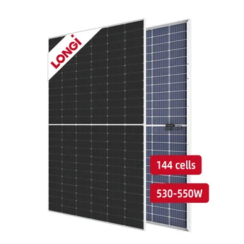 Longi Solárny Panel 550W Polovicu Bunky panel Fotovoltaických FV Moduly 545W Bifacial Rotterdam