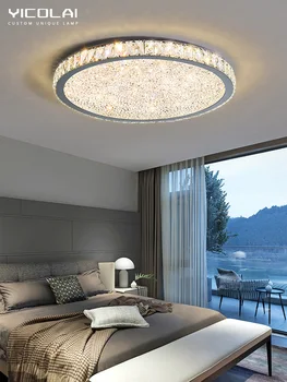 Luxusné spálne lampa LED Luster Pre obývacia Izba štúdia Vnútorné Osvetlenie Lustre Domáce Vnútorné osvetlenie Lampa Svietidlo domova