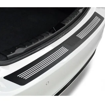 ///M Carbon Fiber Vzor Auto Zadný Nárazník Chránič Nálepky M Výkon Vinyl Kotúča, Pre BMW M3 M5 1 3 5 7 Série E36 E39 E46