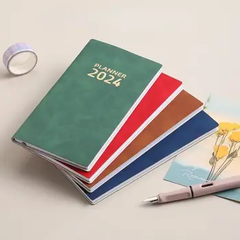 Memo Denník Plánovač Anglický Program 2024 Notebook Denník, Zápisník Plán Planner Business Notebook Pracovný Plán Na Zoznam Úloh