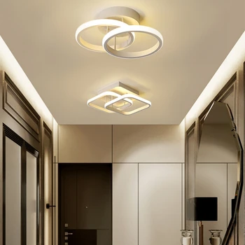 Moderné LED Uličkou Stropné svietidlo Nordic Domov Povrchovú montáž Lesk pre Spálne, Obývacej Izby, Chodby, Vnútorné Dekor Prívesok na Čítanie