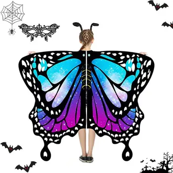 Motýlích Krídel Kostým Pre Dospelých Cute Halloween Kostým Krídla Jedinečný Fantasy Monarch Butterfly Kostým Pre Deti Na Halloween