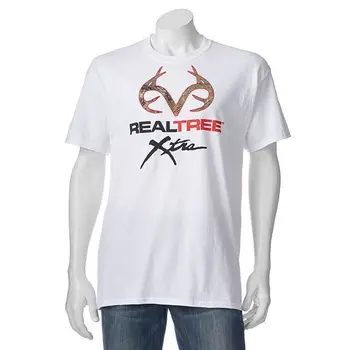 Nové Realtree Xtra Camo Antler Logo Pánske White Camo T-Shirt