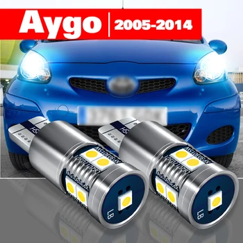 Pre Toyota Aygo 2005-2014 2ks LED Parkovacie svetlá Vzdialenosť Lampy Príslušenstvo 2006 2007 2008 2009 2010 2011 2012 2013