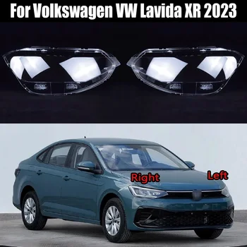 Pre Volkswagen VW Lavida XR 2023 Auto Predných Svetlometov Kryt Auto Svetlomet Tienidlo Lampcover Vedúci svetlo svetlo sklo Objektívu Shell