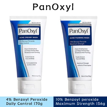 Pôvodné PanOxyl Foaming Umývanie 10% A 4% Benzoyl Peroxid Maximálna Sila/Peroxid Denná Kontrola Čistenie Pórov Nečistoty Odstrániť Vady