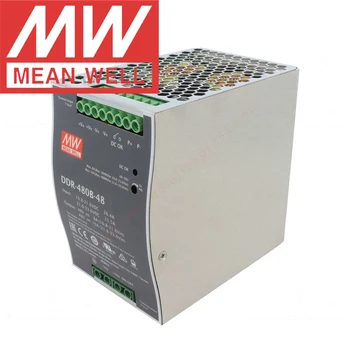 Pôvodné Znamenať Aj DDR-480B-48 Din lištu Typ Meanwell 48Vdc/10A/480W Výstup DC-DC Konvertor 16.8~33.6 Vdc Vstup