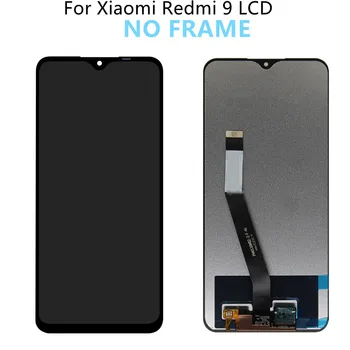 Pôvodný Pre Xiao Redmi 9 LCD Displej Dotykový Displej Digitalizátorom. Pre Redmi 9 M2004J19AG M2004J19C Montáž Náhradných Dielov
