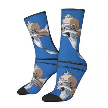 Radi Vtipné Zeus pánske Ponožky Vintage Harajuku Záznam Ragnarok Japonské Akcie Bojové Anime Street Style Novosti Ponožky