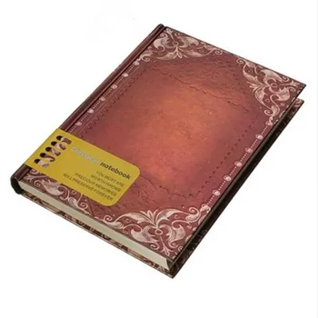 Retro Vintage Osobné Notebook Denný Diár Vestník Organizér Knihy Školského Úradu Použiť Tmavo hnedé
