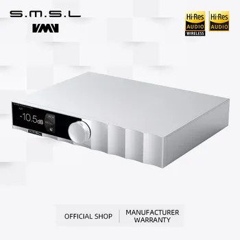 SMSL D400PRO Audio DAC AK4191 AK4499EX MQA-CD Bluetooth APTX/HD I2S HDMI DSD512 AES S Diaľkovým ovládaním