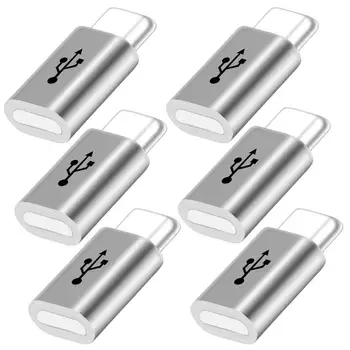 Telefón, Dátové Linky Plnenie Prevodník USB Mini Micro USB Samicu Typu C 3.1 Muž Adaptér Rozhranie Pre