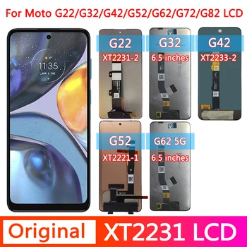 Testované Pre Motorola Moto G22 G32 G42 LCD Displej Dotykový Displej Digitalizátorom. withFrame,Pre MotoG52 G62 G72 G82 Nahradiť Displej