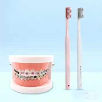 Zdravie Cleaner Čistenie Zubov Pre Dospelých V Tvare U Kefka Ortodontická Kefka Zuby Rovnátka Zubná Kefka Zubná Kefka
