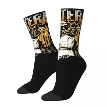 Ženské Vintage Pantera Heavy Metalová Kapela Ponožky Super Mäkké Bežné Ponožky Vysokú Kvalitu Tovaru Uprostred TubeSocks Úžasné Dary