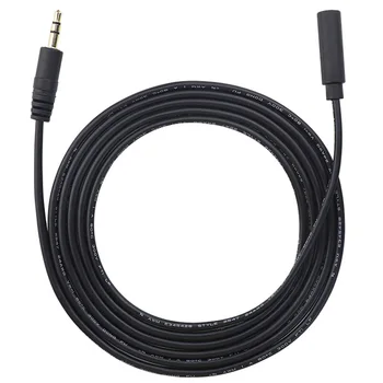 1/2/3/m Mužov a Žien 3.5 mm AUX Jack Audio Predlžovací Kábel Kábel 3.5 Pomocné Slúchadlá Slúchadlá Reproduktor Stereo 3 Pól/4 Pól
