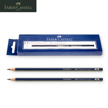 12pcs Faber-Castell 1221 Vysoko Kvalitné Drevo Skice a Kresliť Ceruzkou Odborné Kreslenie, Maľovanie Školy Študent Umelecké potreby