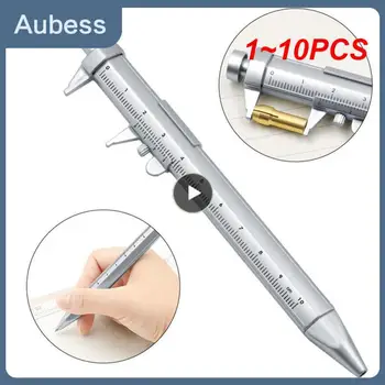 1~10PCS Multifunkčné Strmeň pero Guľôčkové 0,5 mm guľôčkové pero Gélový Atrament, Pero Vernier Strmeň Roller guličkové Pero, Tvorivosť