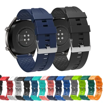 20 mm Silikónové Šport Watchband Popruh pre Ticwatch GTH E3 2 E Inteligentný Náramok pre Amazfit His / Galaxy Aktívny/ GT 2 42mm Náramok