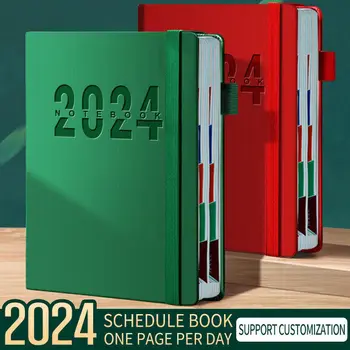 2024 Denník Portfólia Kartu Týždeň Na Stránku Business Planner A5 Zložky Denný Plán Planner Zložky Týždeň Na Stránku Plánovač