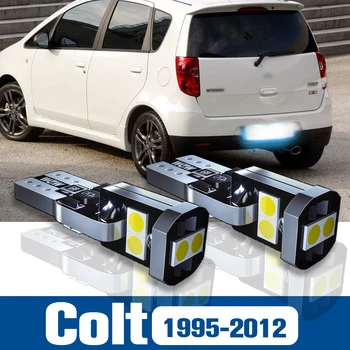 2ks LED špz Svetlo Lampy Príslušenstvo Canbus Pre Mitsubishi Colt 1995-2012 2003 2004 2005 2006 2007 2008 2009 2010 2011