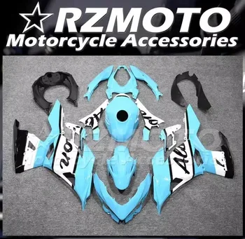 4Gifts Nový Motocykel, ABS Horské Kit vhodný Pre Kawasaki EX 250 400 2019 2020 2021 2022 2023 19 20 21 22 Skriňa Nastaviť Sky Blue