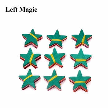 9 Ks / Taška Coloreful Star Papier Snowflake Magický Trik Snehová Búrka Star Snehu Papier Magic Magic Prop Príslušenstvo Klasické Hračky