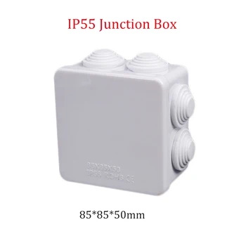 ABS Plast IP55 Nepremokavé Elektrické Ovládanie Box Outdoor/Indoor DIY Drôt Shell prepojovací Kábel Pobočky Spojovacej skrinke