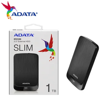 ADATA 2.5 palcový Externý Pevný Disk HV320 1 tb HDD 2TB 4TB 5TB Prenosný Pevný Disk s Vysokou Kapacitou Pamäte Ukladacieho priestoru na Disku