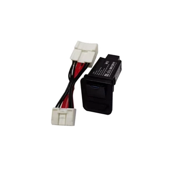 Auto Zadné Sedadlá, QC 3.0 D Typ C Rýchle Nabíjanie Zásuvky USB Nabíjačku Pre Toyota Alphard Vellfire 30 Série 2015-2023