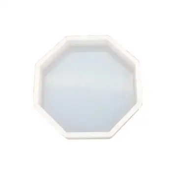 DIY Crystal Epoxidové Plesne Geometrie Hexagon Octagon Povrch zrkadlá, Silikónové Formy Tabuľka nastavenia Formy Omietky Aromaterapia Auto