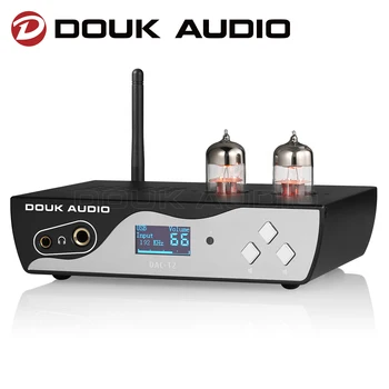 Douk Audio DAC-T2 HiFi Bluetooth 5.0 Prijímač Vákuové Trubice Predzosilňovač USB DAC, S/PDIF Digitálneho na Analógový Prevodník Headphone Amp DSD512