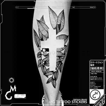 Duté Kríž Tmavé Rastlín Tetovanie Nálepky Nový Vodotesný Dočasné Tetovanie Art Tatto Hotwife Falošné Tetovanie Festival Roztomilý Nálepky