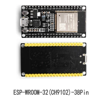 ESP32 Rozvoj Board Dual Core WiFi+Bluetooth Modul s Nízkou Spotrebou Energie, WiFi NodeMCU Procesor ESP-WROOM-32 CH9102 38 Pin