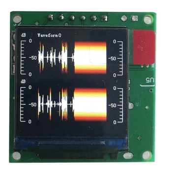 Hudobné Spektrum Displeja Modul 1.3 Palcový LCD displej, MP3 Zosilňovač Zvuku Indikátor Úrovne Rytmus Vyvážené VU METER Modul