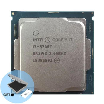 Intel Core i7-8700T i7 8700T 2.4 GHz Six-Core Dvanásť-Niť CPU Procesor 12M 35W LGA 1151