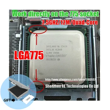 Intel xeon E5420 procesor 2.5 GHz 12M 1333Mhz 80W Procesor Pracovať na LGA 775 doska