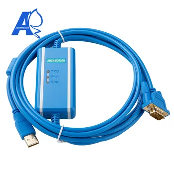 Izolované Verzia USB-XW2Z-200S-VH+ Vhodné pre Omron CQM1H CPM2C Série PLC Programovanie Kábel, pozlátený Rozhranie
