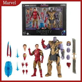Marvel Legendy Postava Iron Man Mk85 Thanos Nekonečné Rukavice Krúžok Anime Figúrka Sochu Zberu Model Hračky Pre Deti Vianočný Darček