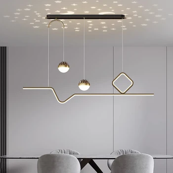 Moderné stolové, jedáleň Prívesok osvetlenie vnútorné osvetlenie Stropné svietidlo závesné svetlo led luster dekoratívne vnútorné osvetlenie