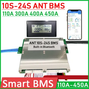 Mravec BMS 10S DO 20S 100A 300A 400A Smart Bluetooth Li-ion Lifepo4 LTO Lítiové Batérie, Ochrana Rada 13S 14S 16S 17S 48V 60V
