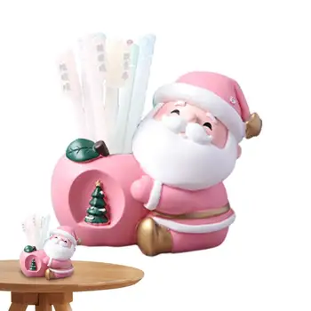 Multifunkčné Santa Claus Držiak Na Pero Požehnanie Taška Tvorivé Santa Claus Prasiatko Odolné Cartoon Ploche Úložný Box