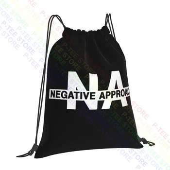 Negatívny Prístup Black Flag Dri Bad Brains Ssd Šnúrkou Tašky tašky Bookbag Umelecké reprodukcie 3d Tlač veľkou Kapacitou