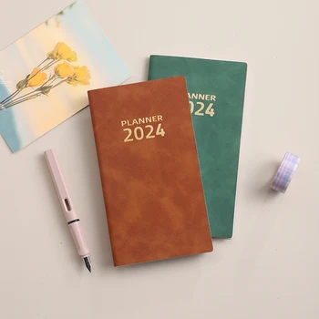 Notebook Agendy 2024 Plánovač Cuadernos Do Zoznamu Poznámka Knihu Vestník Libretas Denník A6 Papiernictvo Týždenný Plánovač 2024 Notebook