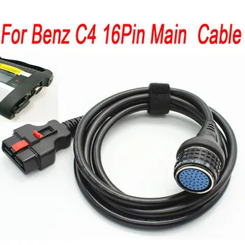 OBD2 16PIN Kábel Pre benz SD Pripojenie MB STAR C4 C5 diagnostický nástroj 16PIN Hlavný Kábel obd ii 16pin kábel/ kábel siete Lan